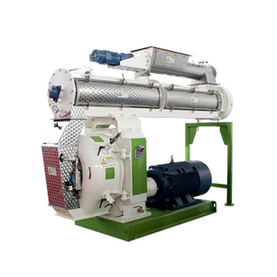 110kw 10t/H Animal Feed Production Plant Corn Soybeans Grass Pellet Machine